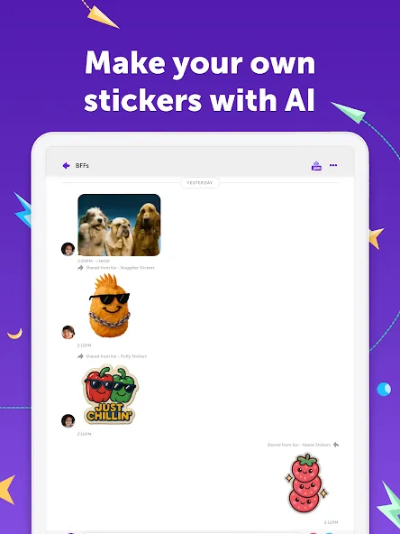 Kinzoo: Fun All-Ages Messenger screenshot 11