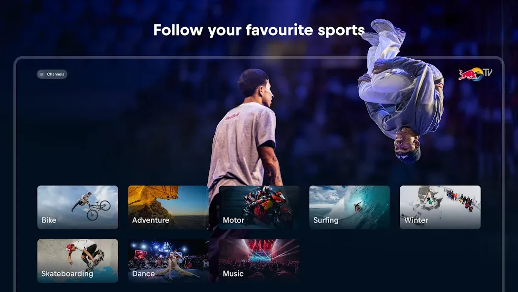 Red Bull TV: deportes en vivo screenshot 11