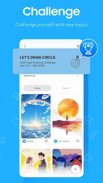 PENUP – Drawing-sharing SNS screenshot 8