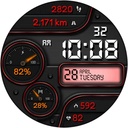 DIGI WAXARAT CTS90 Watch face screenshot 16
