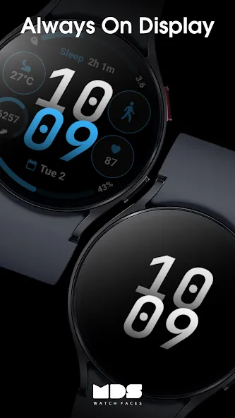MDS03 Digital Watch Face screenshot 4