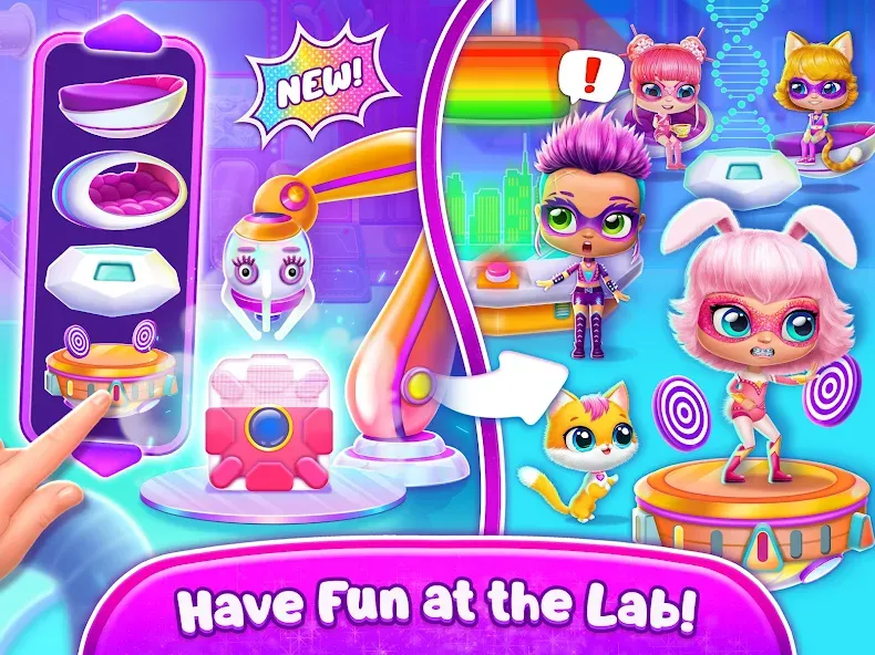 Power Girls - Fantastic Heroes screenshot 15