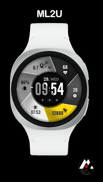 ML2U 95 Watch Face screenshot 6