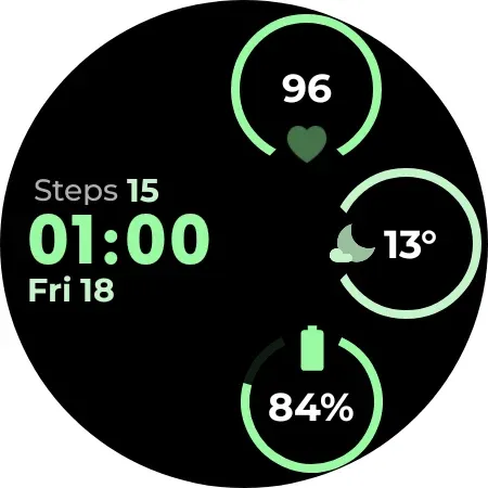 CC Clean 16 Watch Face screenshot 9