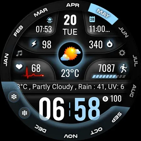 ML2U 230 Watch Face screenshot 30