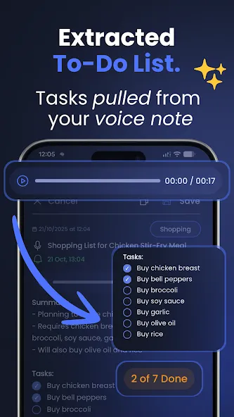 Voice Memo: Braindump screenshot 2