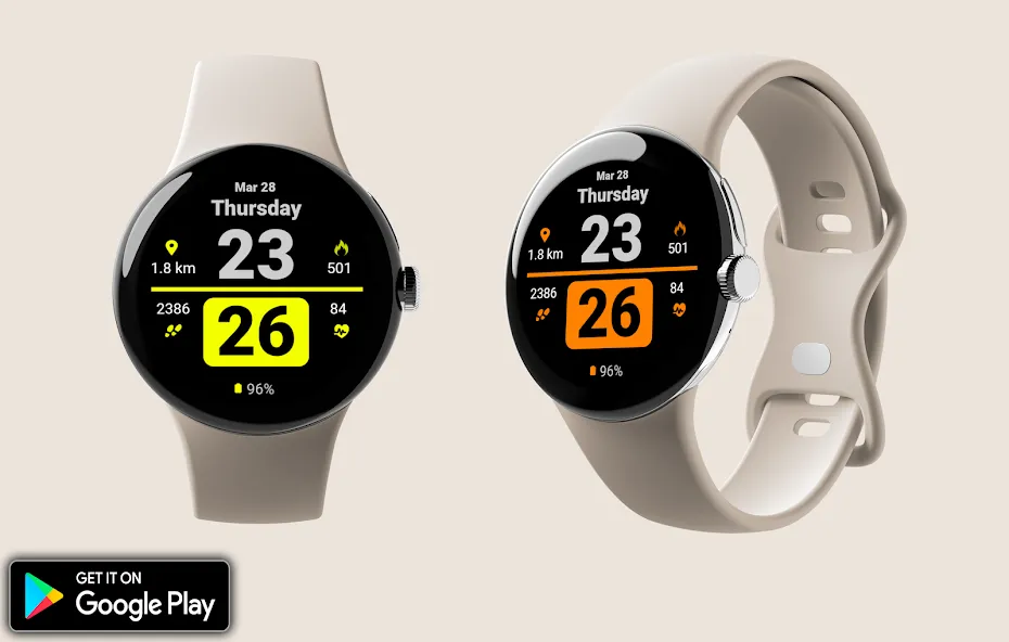 Digital Nox321 Watch Face screenshot 2
