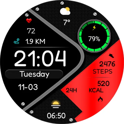 WHISPER HOLDINGS Watch Face screenshot 16
