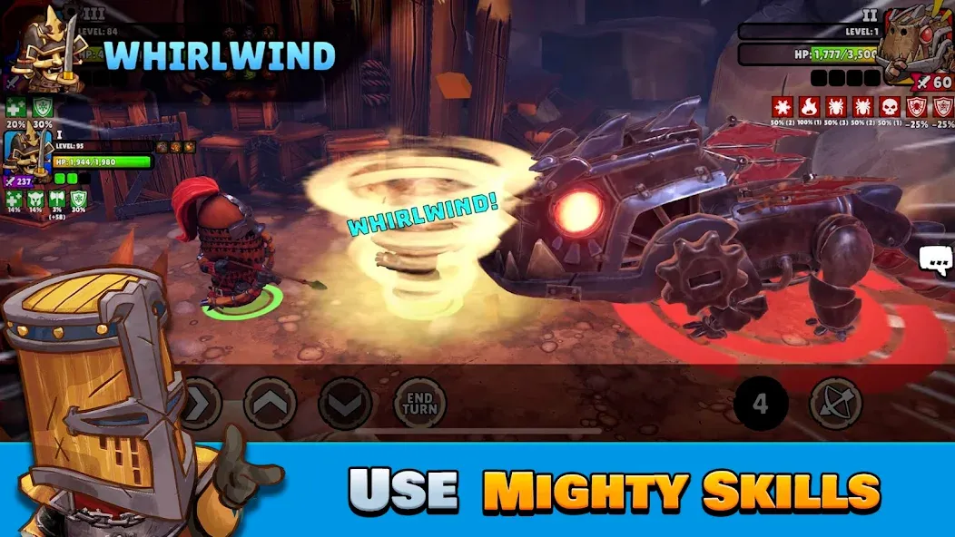 Big Helmets: Heroes of Destiny screenshot 2