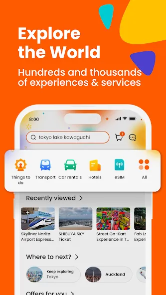 Klook: Travel & Activities screenshot 1