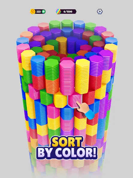 Hexa Sort screenshot 8
