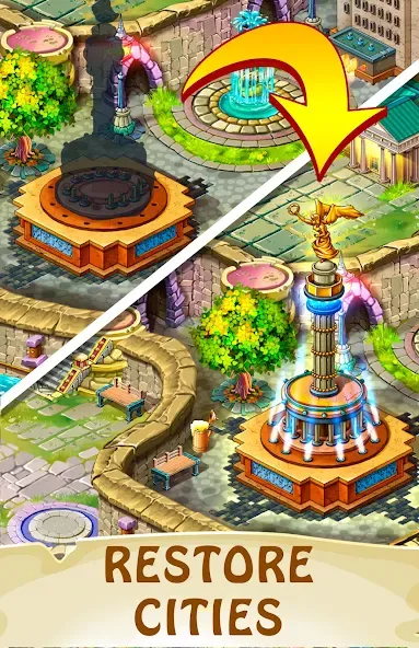 Magica Travel: Match 3 Puzzle screenshot 3