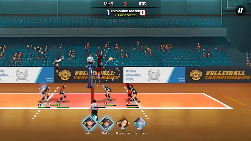 Volley Girls:High School Story screenshot 7