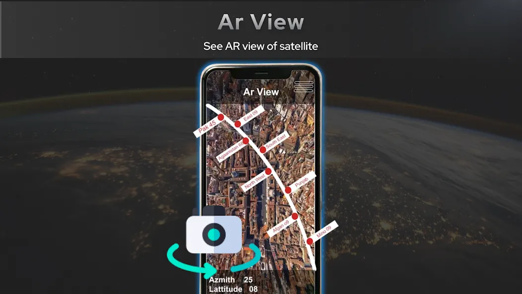 Satellite Finder Lite(AR View) screenshot 4