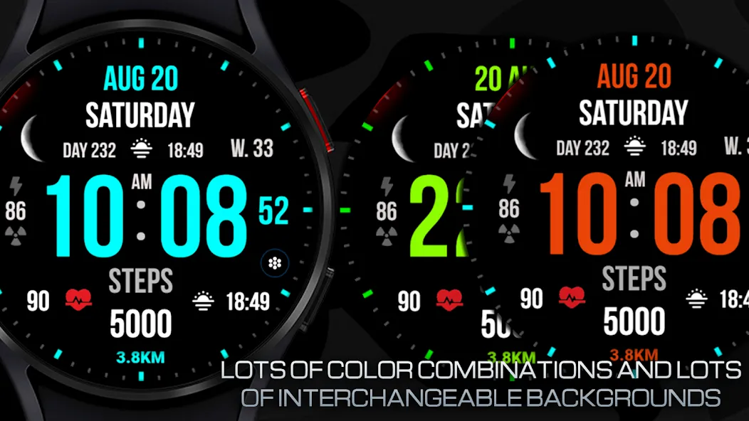 Super InfMod watch face screenshot 11