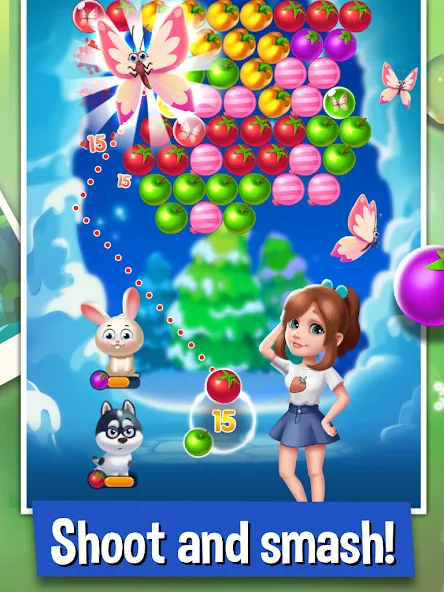 Bubble Fruit: Bubble Shooter screenshot 12