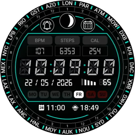 Tactical Watch Face screenshot 22