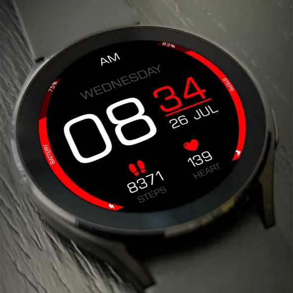 Key078 Minimalist Watch Face screenshot 2