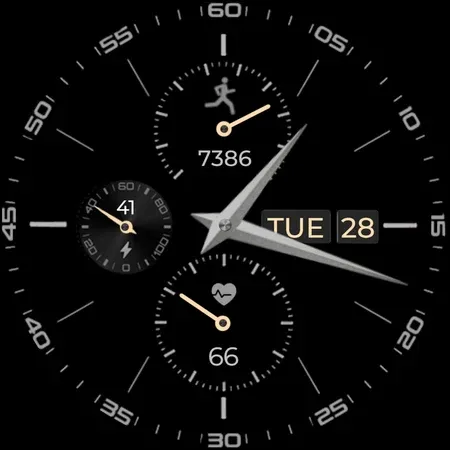 Analog Basic 2 for WEAR OS 4 screenshot 28
