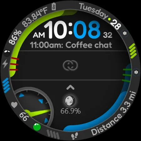 Digital Watch Face CUE115 screenshot 15