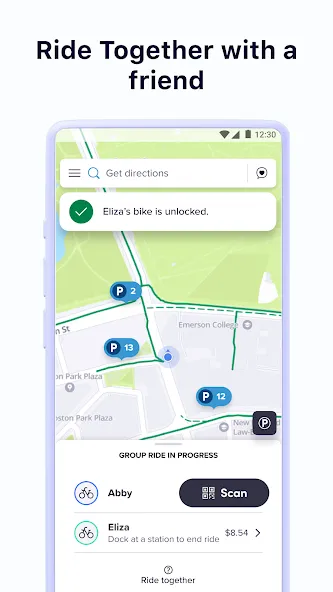Bluebikes screenshot 7
