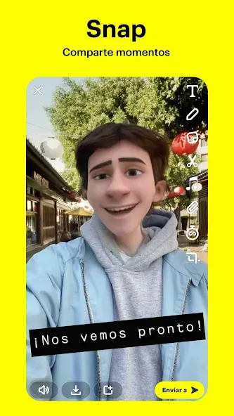 Snapchat screenshot 1