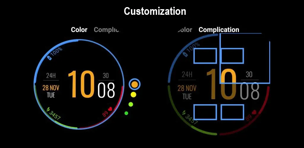 Dens Digital 1 Watch Face screenshot 8