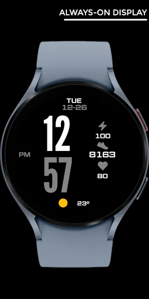 Nighty Digital 22 - watch face screenshot 3