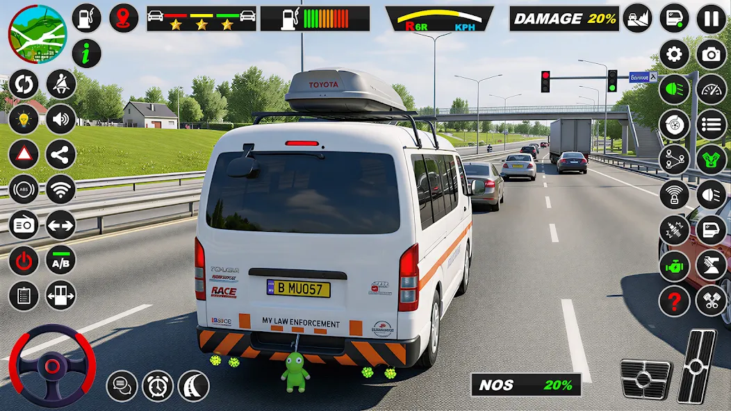 Mini Coach Bus Game Van Game screenshot 1