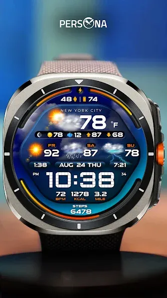 PER58 Weather WatchFaceDigital screenshot 39