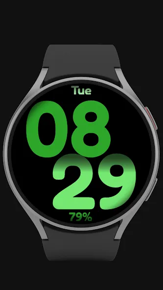 CC Clean 21 Watch Face screenshot 3