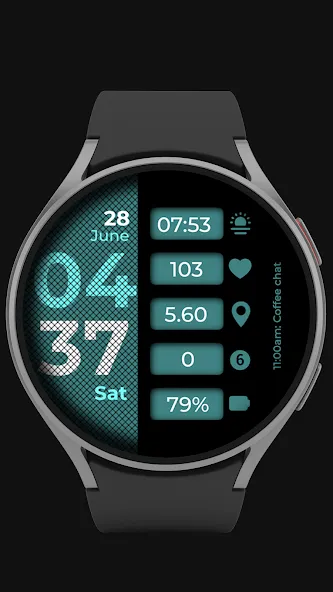 CC Digital 25 Watch Face screenshot 5