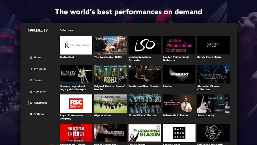 Marquee TV - Arts on Demand screenshot 27