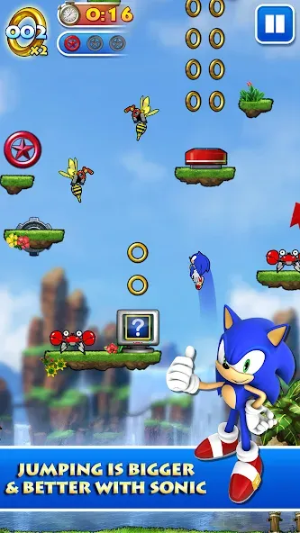 Sonic Jump Pro screenshot 2