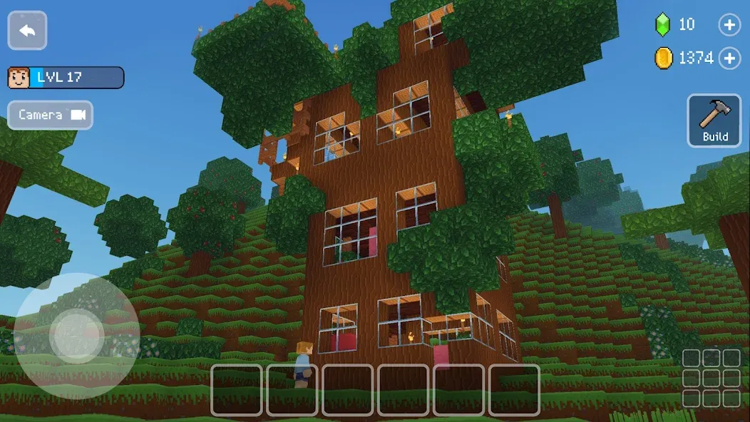 블록 크래프트 3D(Block Craft): 건설 게임 screenshot 1