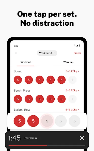 Stronglifts 5x5 Workout screenshot 16