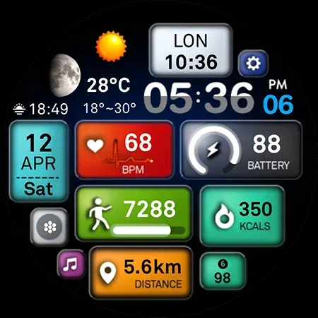 ML2U 232 Watch Face screenshot 31
