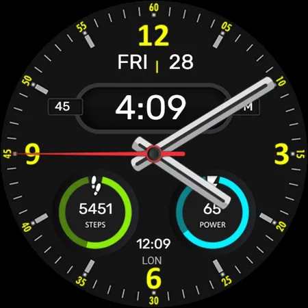 IA131 Hybrid Watchface screenshot 13