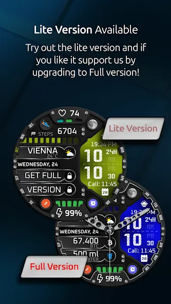 TimeCast Watch Face Lite screenshot 7