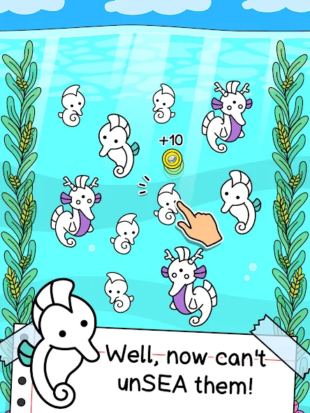 Seahorse Evolution: Sea Mutant screenshot 6