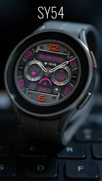 SY54 Watch Face for Wear OS screenshot 2