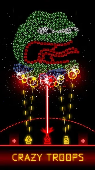 Galaxy War: Falltopia Shooter screenshot 1