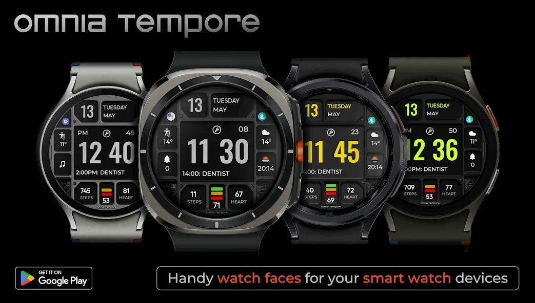 OT | Digital Watch Face 5 screenshot 1