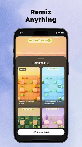 Sekai: Crear · Remix · Jugar screenshot 3