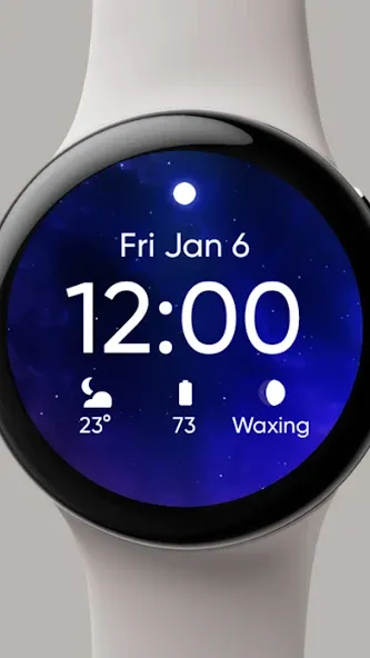 24 Hour Sky Watch Face screenshot 3