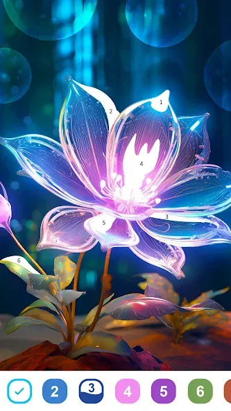 Fantasy Color-Color by Number screenshot 1