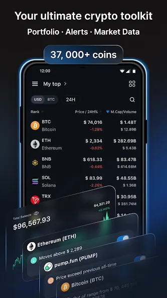 CryptoRank: Crypto Tracker App screenshot 2
