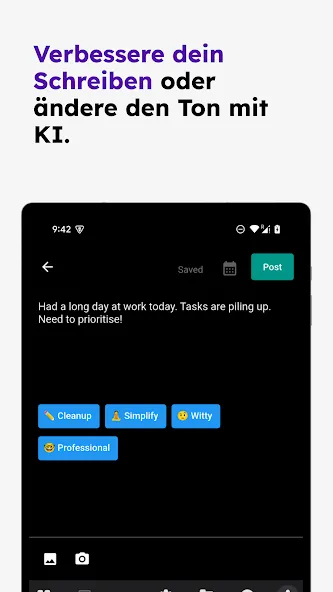 KI-Tagebuch Notizbuch Reflectr screenshot 13