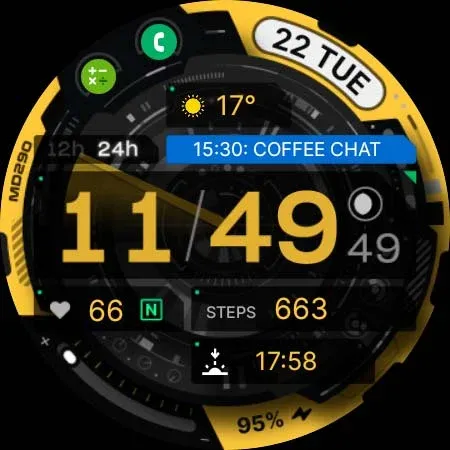 MD290 Digital watch face screenshot 30