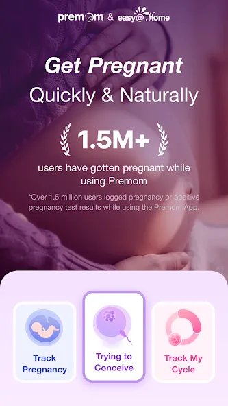 Ovulation Tracker App - Premom screenshot 1